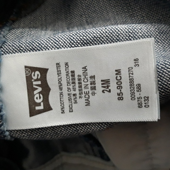 Baby boy Levi's Overalls 24months - Picture 5 of 5